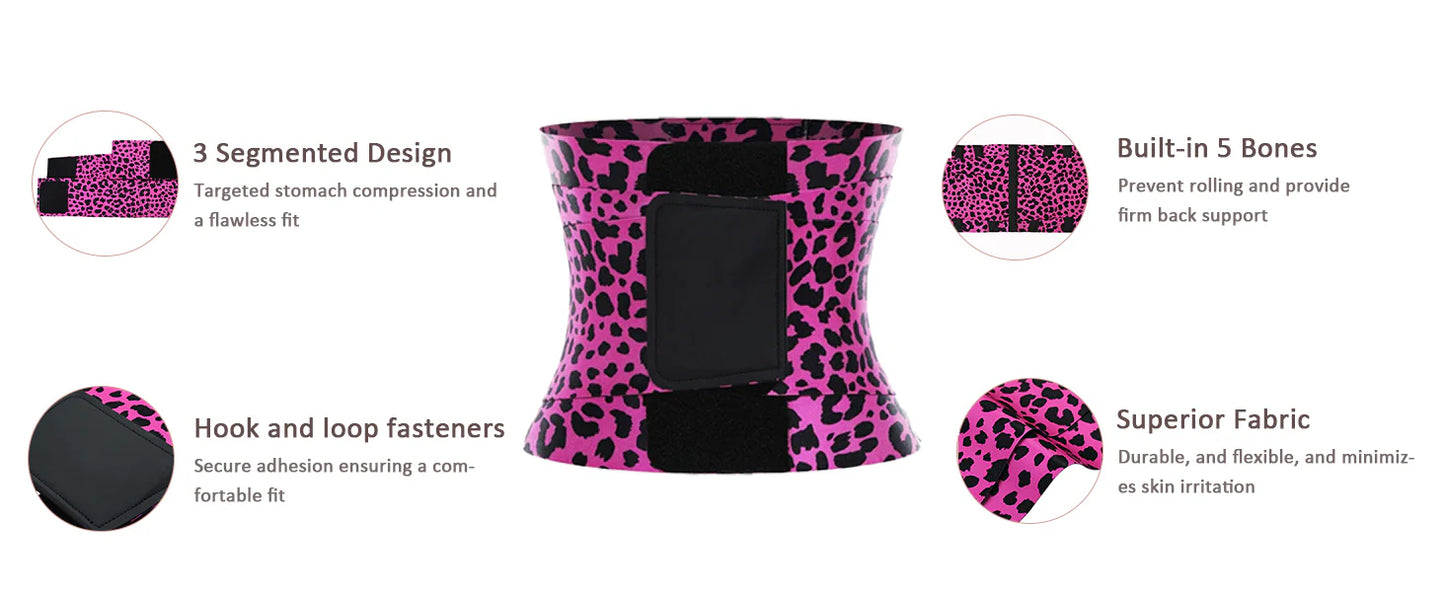 Luxuvell - Faja Lumbar Reductora con Doble Banda ( Colección Especial )