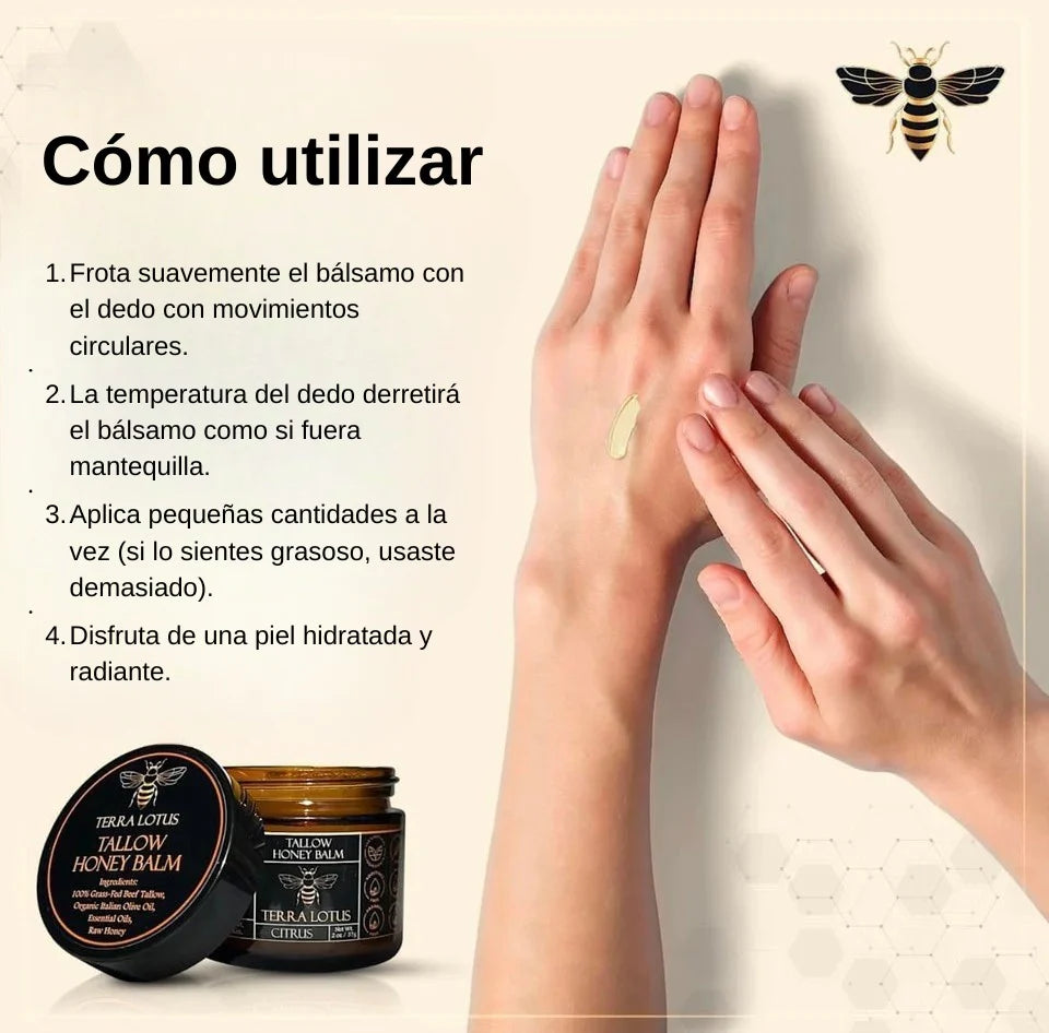 LuxuVell- Bálsamo Iluminador De Miel Cítrica ( Edición Limitada)