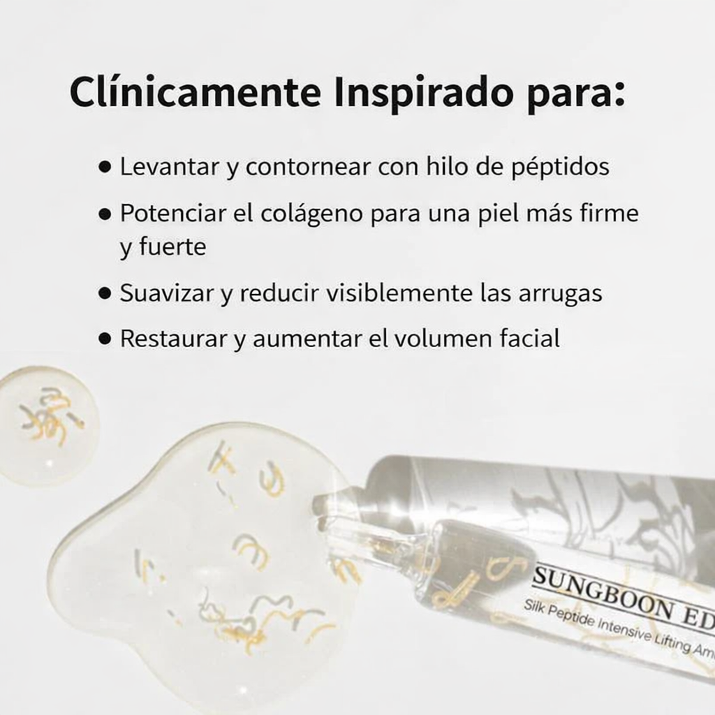 Luxuvell - Suero de Colágeno con Péptidos de Seda ( Colección Especial )