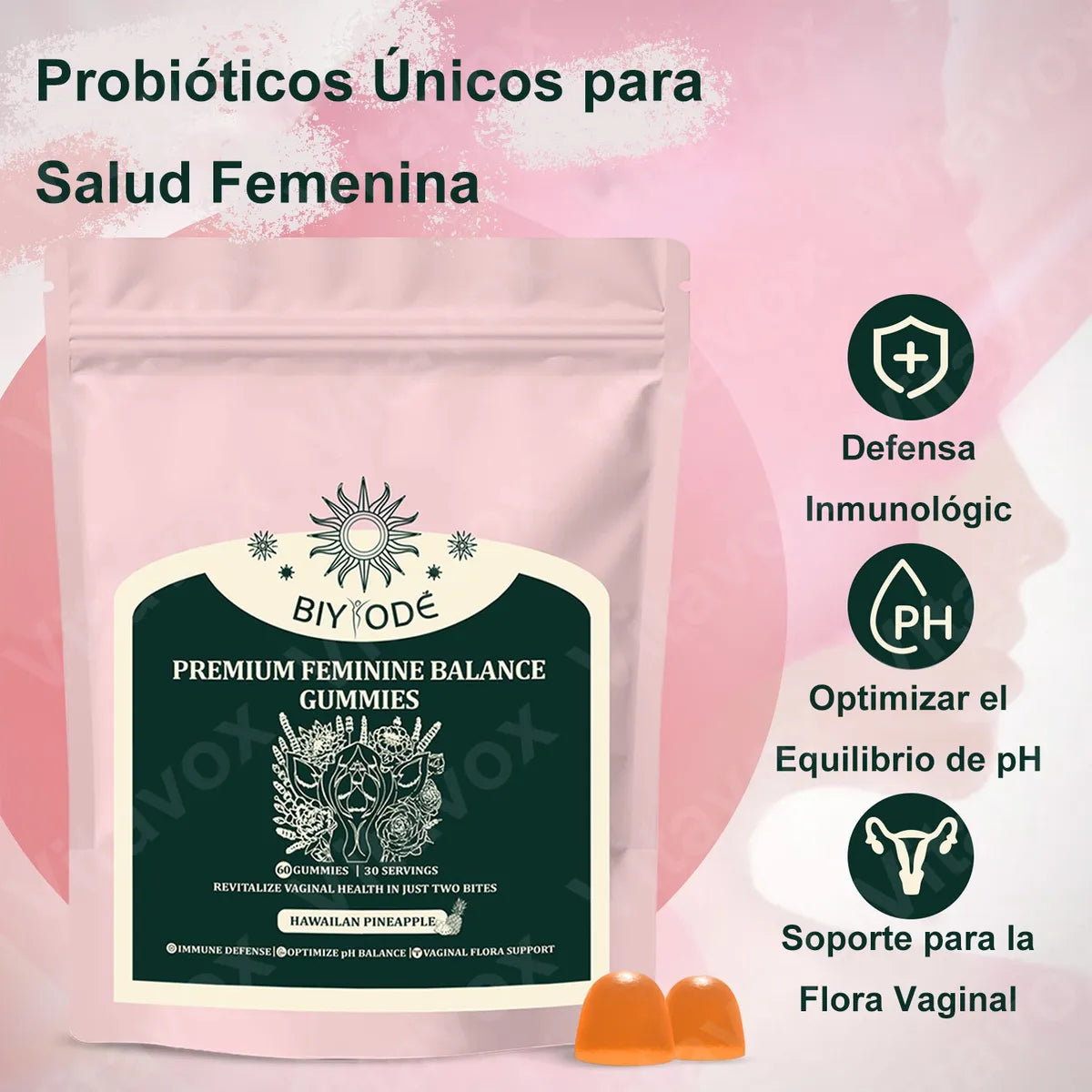 LuxuVell  - Gominolas Equilibrio Femenino (Últimas Unidades en Stock)