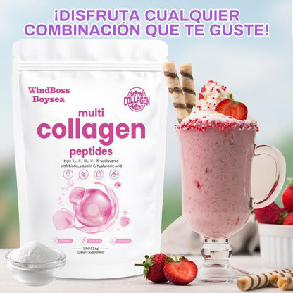 Luxuvell - Polvo de Péptidos Multicolágeno ( Edición Especial )