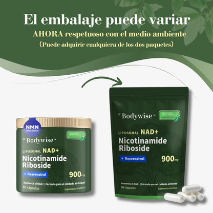 Luxuvell - Suplemento NAD+ Liposomal | Energía Celular y Antienvejecimiento (Edición Especial)