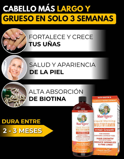 LuxuVell -Multivitamínico y Crece Cabello ( Edición Limitada )