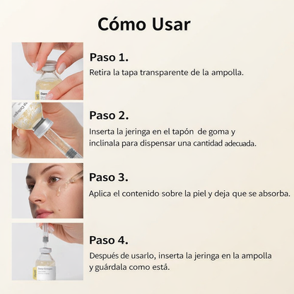 Luxuvell - Suero de Colágeno con Péptidos de Seda ( Colección Especial )