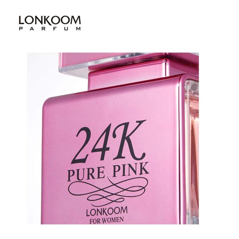 Luxuvell - Perfume Lonkoom 24K Pure Pink 100 ml (Edición Limitada)